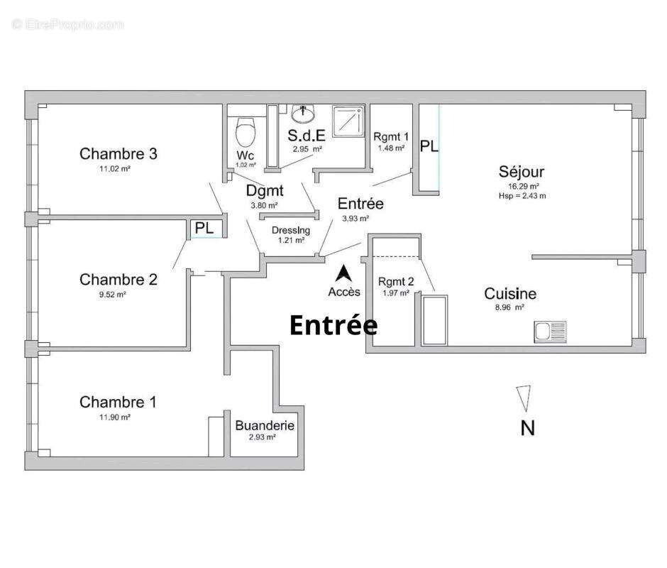 Appartement - photo 2