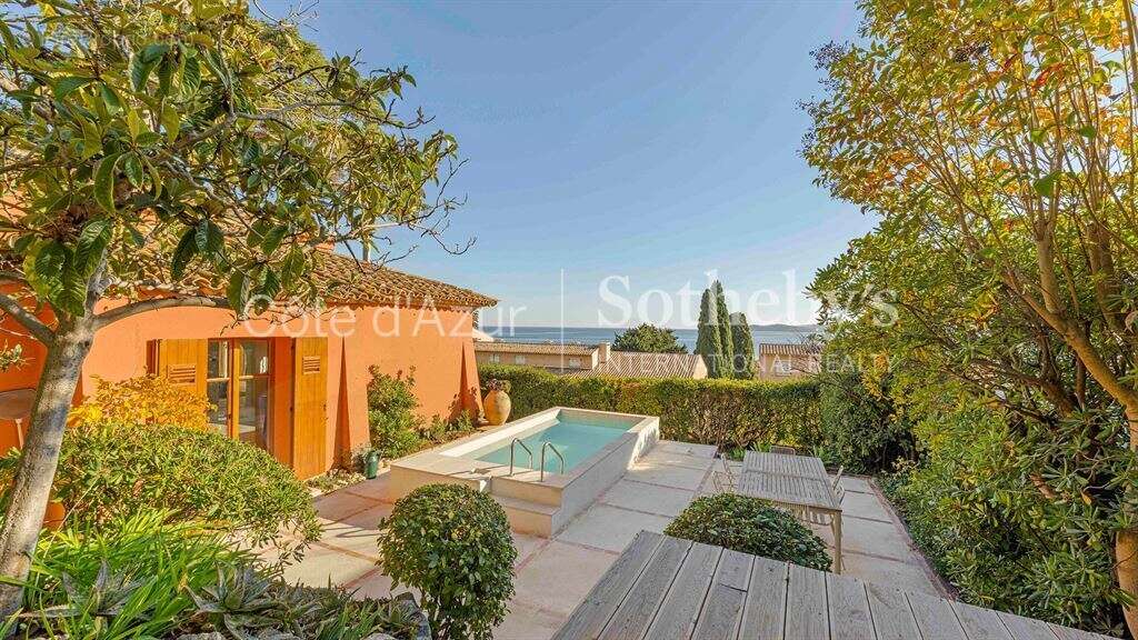 Villa Art Déco rénovée avec vue mer, à 300 m des plages, Sainte-Maxime, Golfe de Saint-Tropez - photo 7