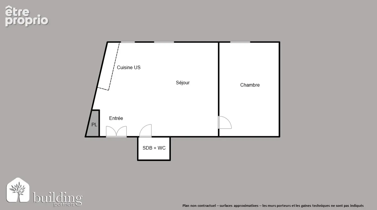 Asnières-sur-Seine Mairie - Appartement 2 pièces 32,38 m² - photo 2