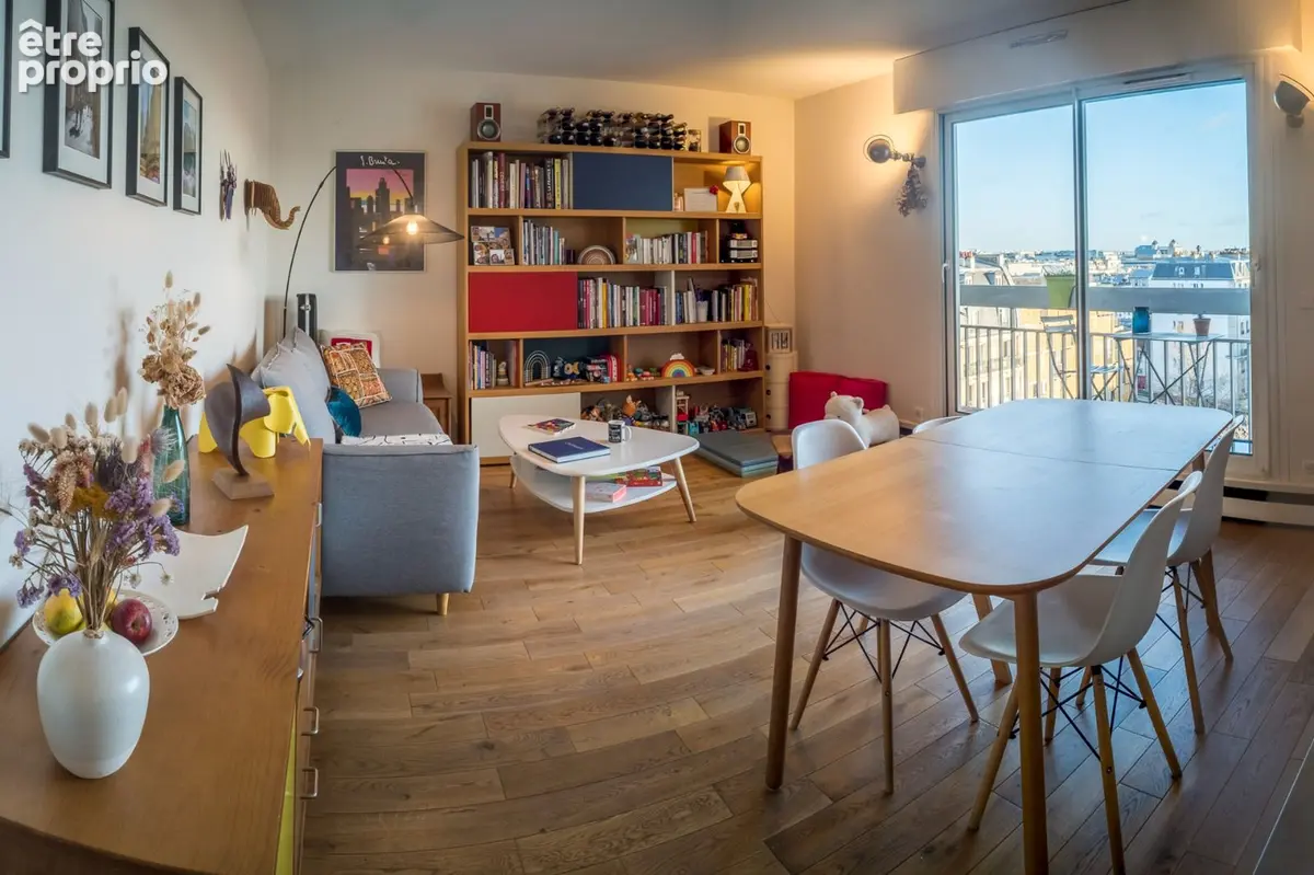 PARIS XIX    Métro Laumière ou Ourcq   3P - 1 chambre 49m²  balcon, cave et parking - photo 10