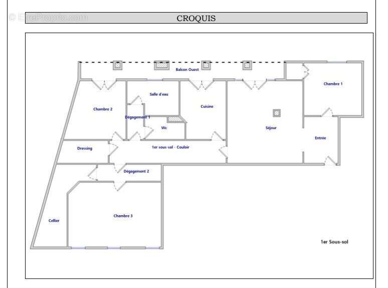 Appartement 90 m² à Valence  - photo 2