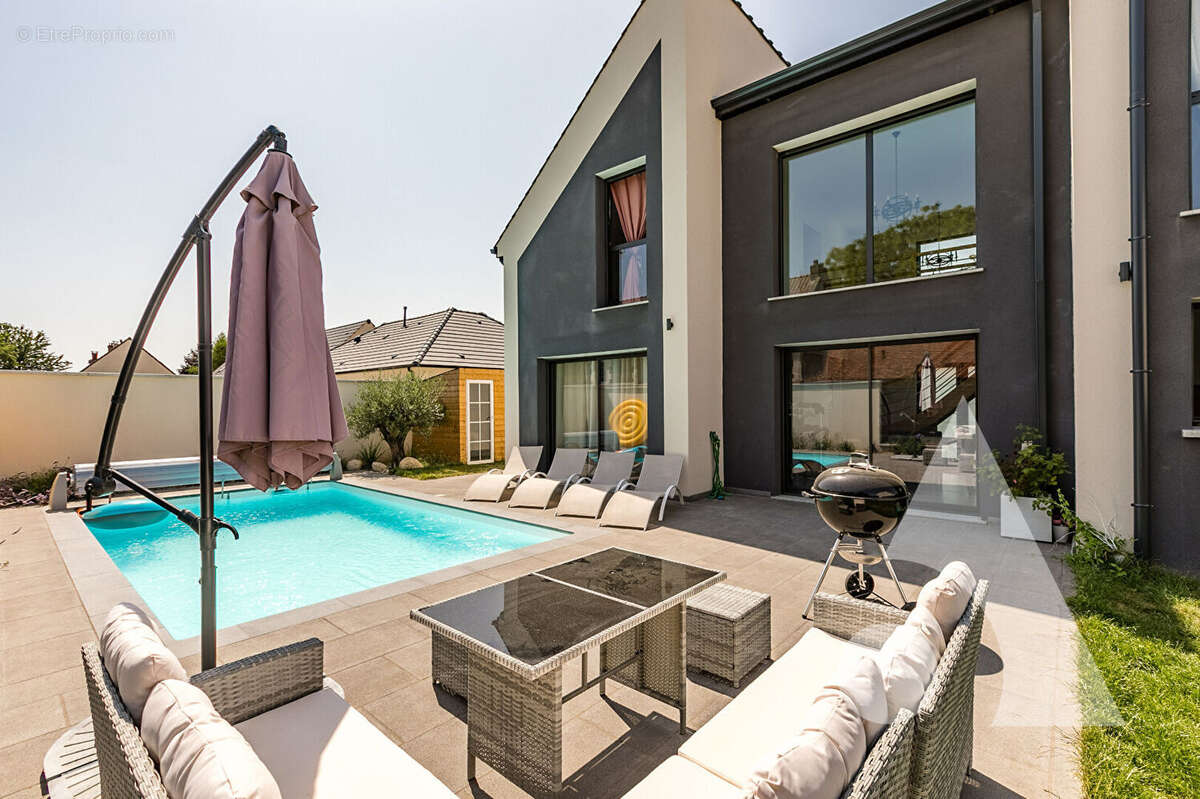 Maison d'architecte 4 chambres avec piscine - photo 14