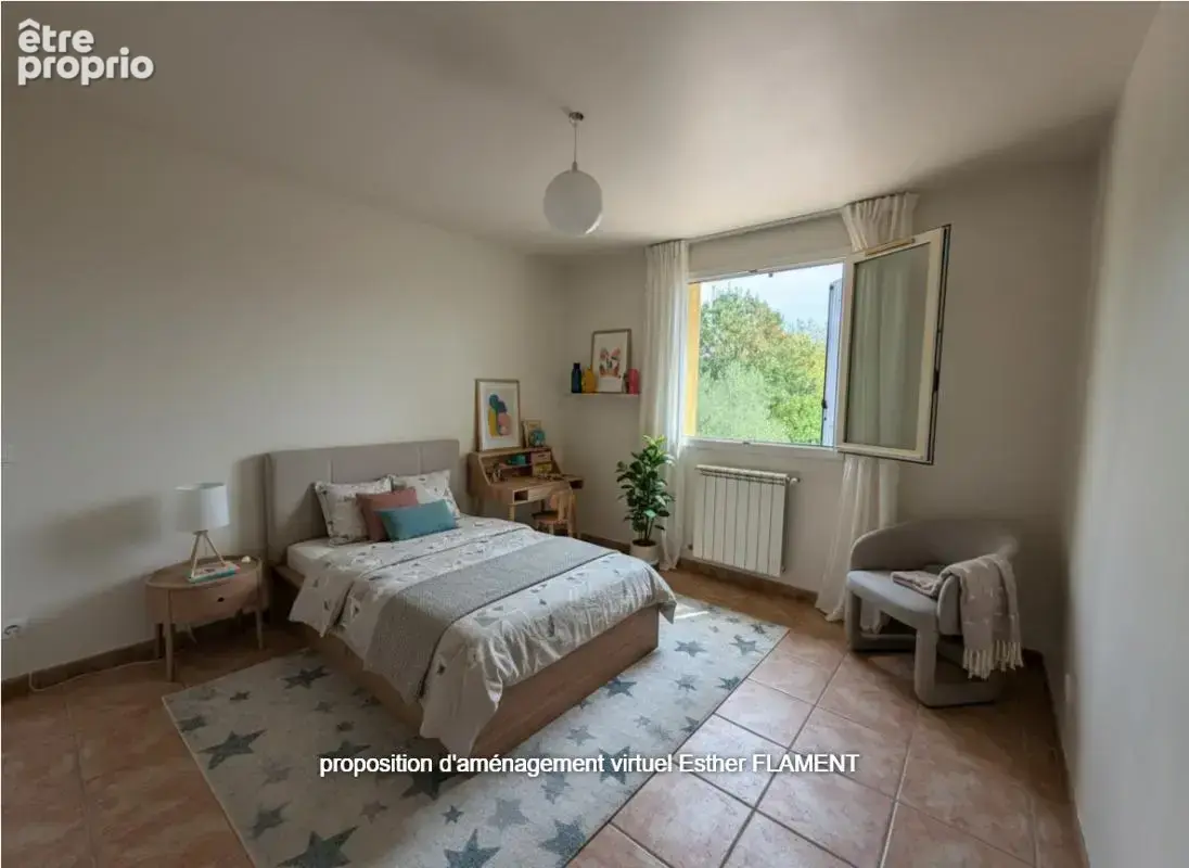Maison familiale avec piscine ,forage, chambre de plain-pied et terrain de 1 600 m² à Saint-Hilaire-de-Brethmas - photo 14