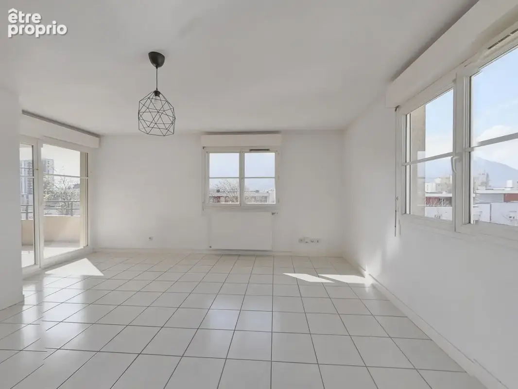 Vaste 4 pièces + cuisine de 82m2 traversant en étage élevé grenoble vigny-musset le panorama - photo 2