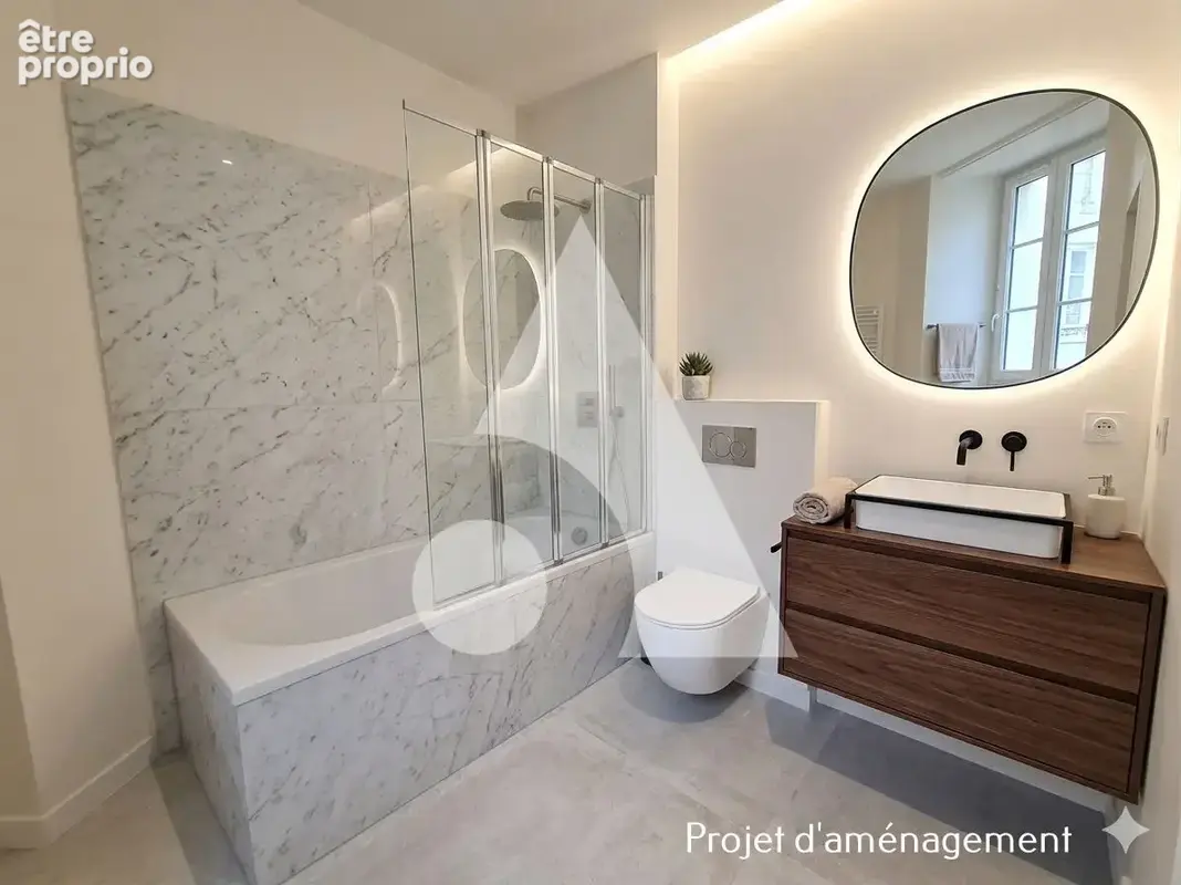 Studio lumineux 37m² (41m² au sol ) -idéal premier achat ou investissement - photo 8