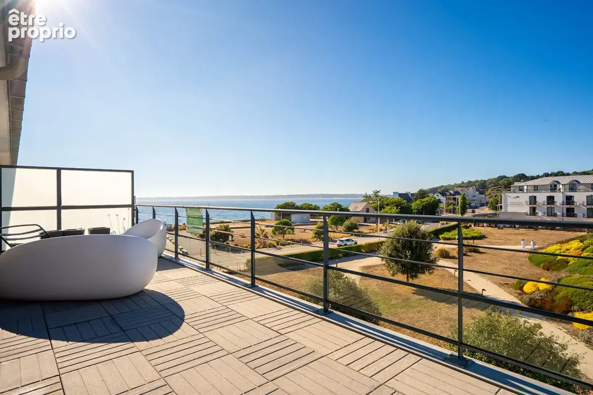 À vendre à Concarneau T3, superbe vue mer Dernier étage, Grande terrasse, Piscine. 2 places de parking - photo 11