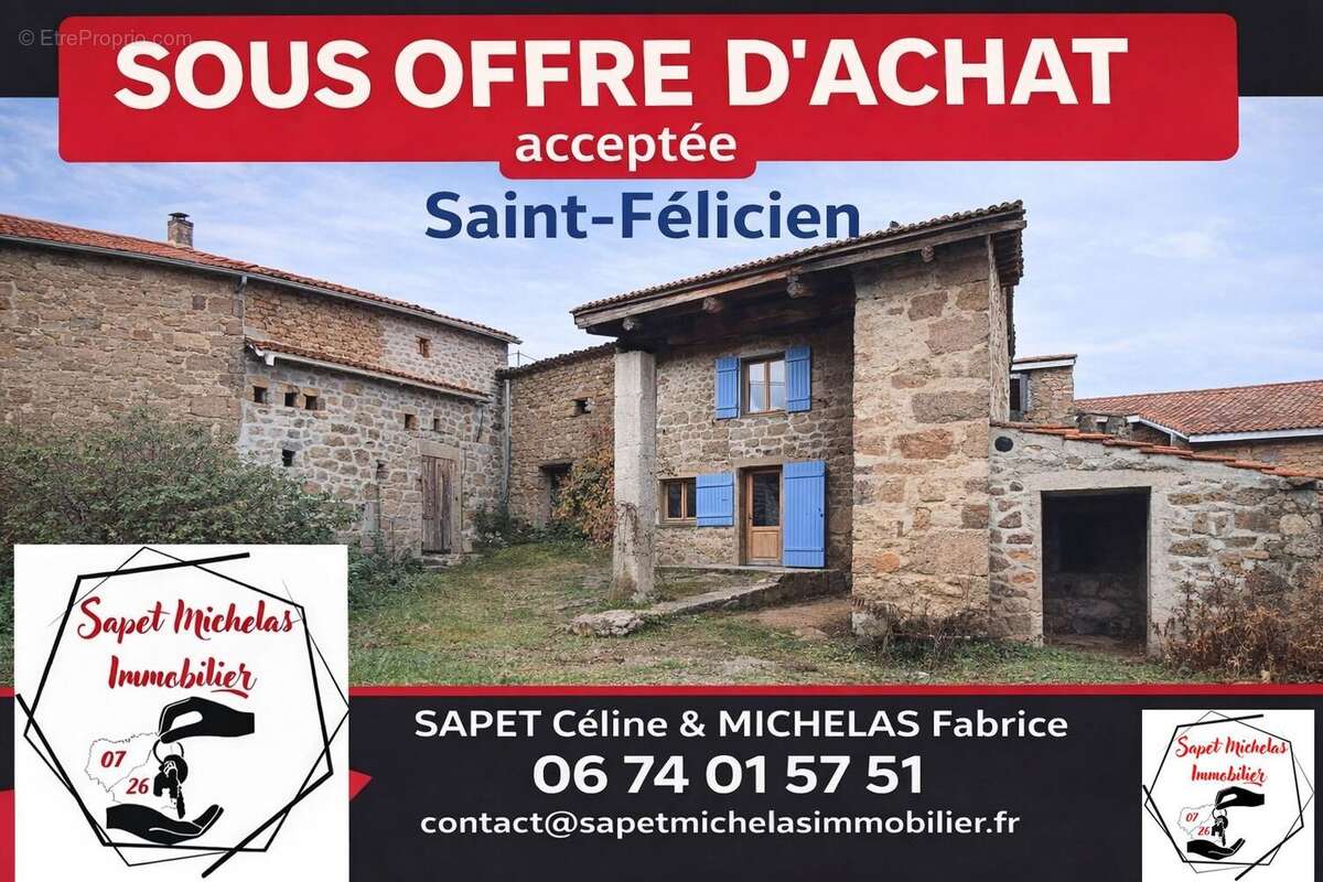 Maison à SAINT-FELICIEN