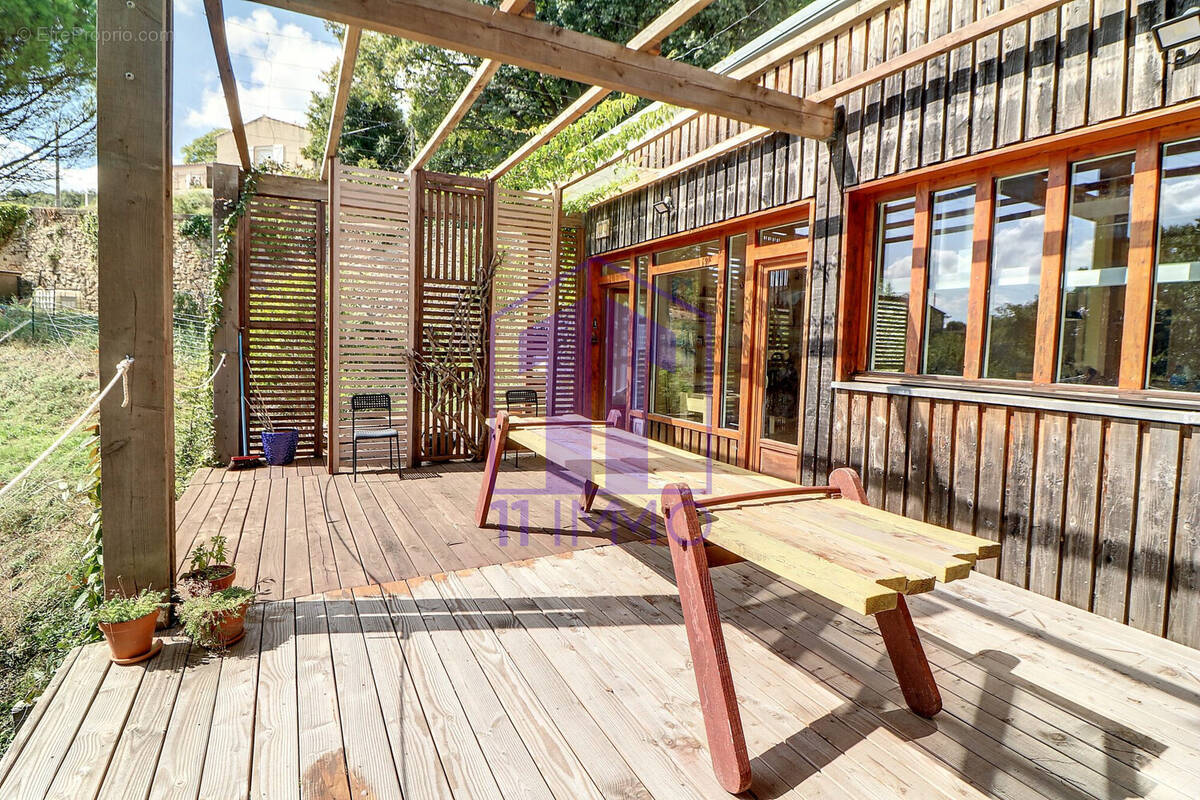 Terrasse SUD - Maison à VELIEUX