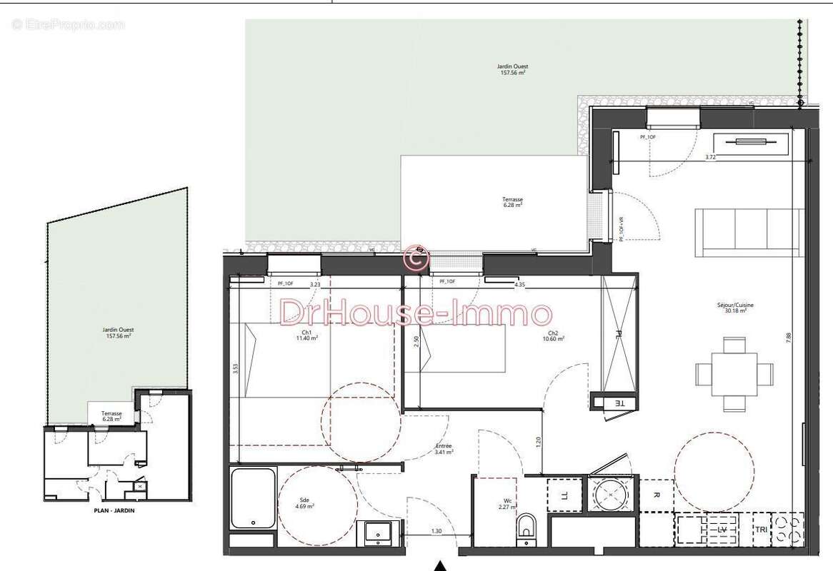 Appartement à LE TAILLAN-MEDOC