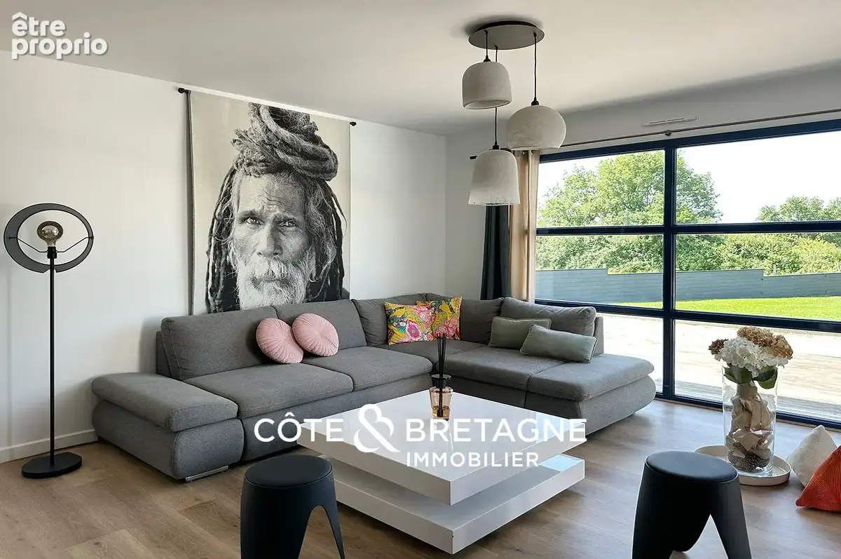 Maison moderne avec piscine à ambon dans le morbihan  réf : 202629 - photo 6