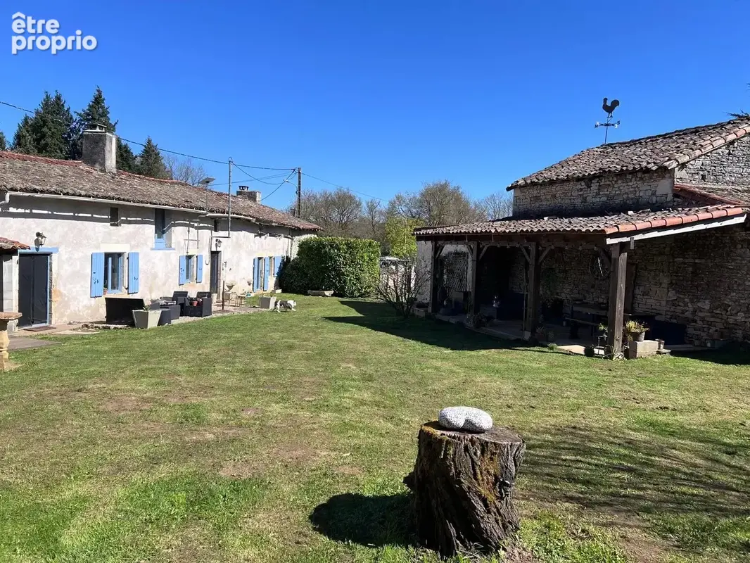 Jolie maison de 2 chambres avec grand jardin et grange, près de Civray - photo 15
