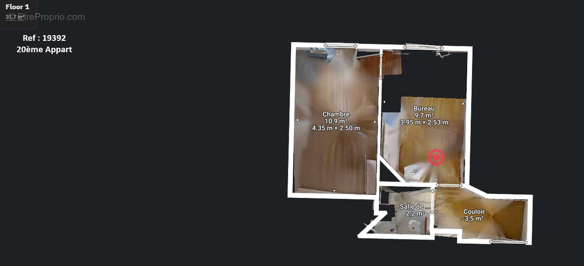 Appartement à PARIS-20E