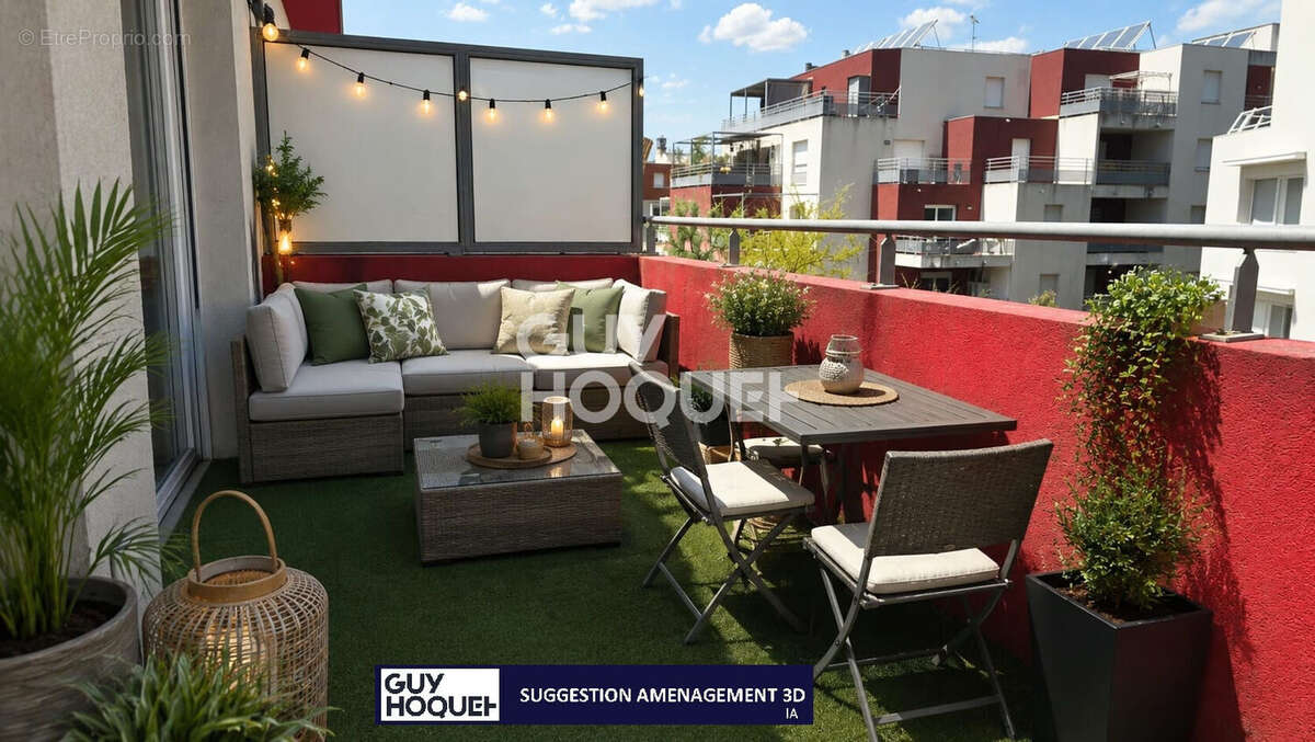 Appartement Montpellier  60M2 + terrasse + parking - photo 7