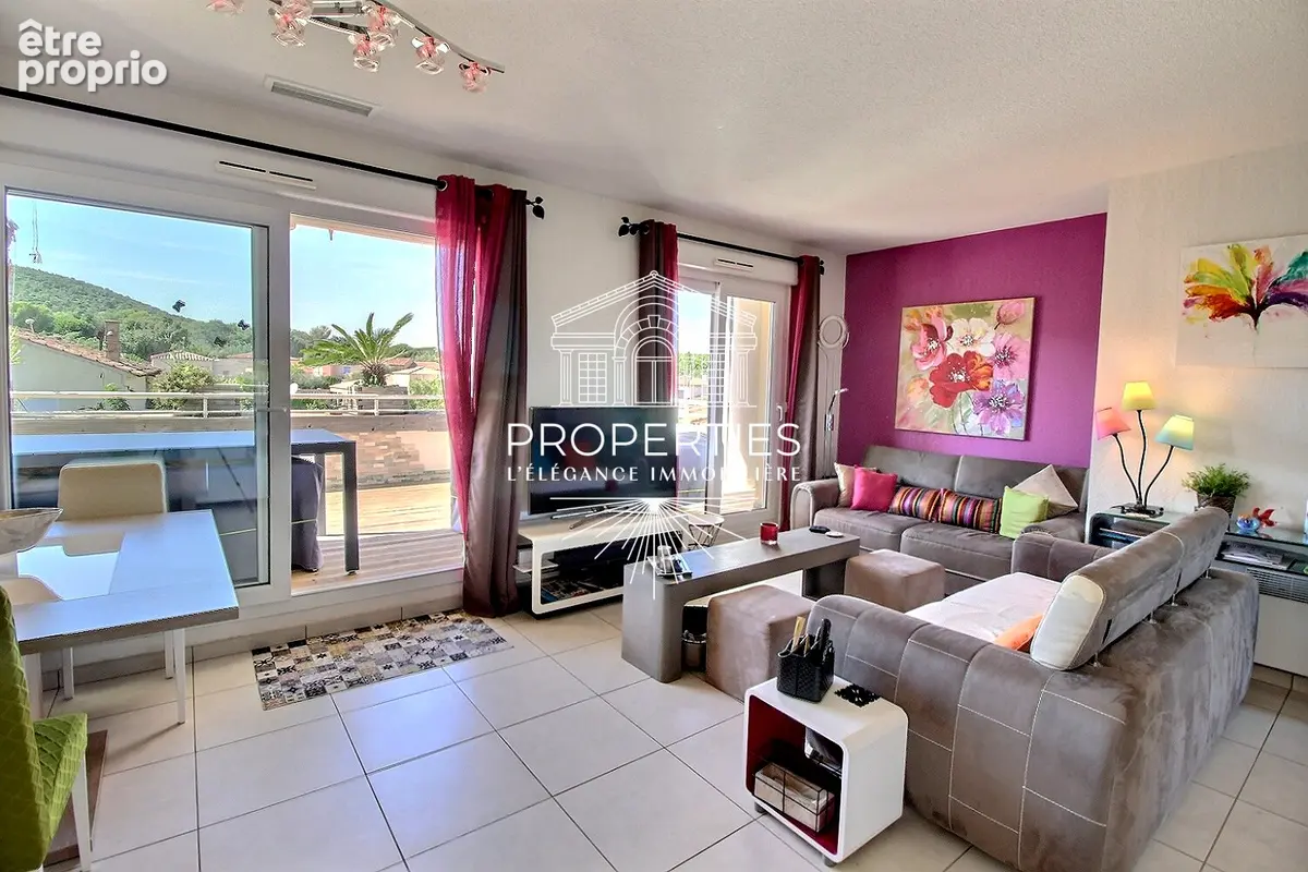Bormes-les-mimosas- la faviere -t4 proche plage - dernier etage  - terrasse -garage - photo 2
