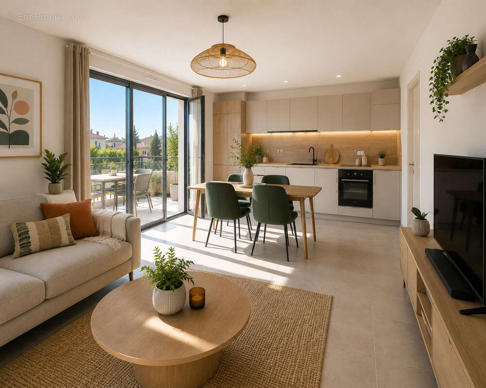 Appartement T3 59m2 avec balcon 10m2 - Cogolin 83310 - photo 2