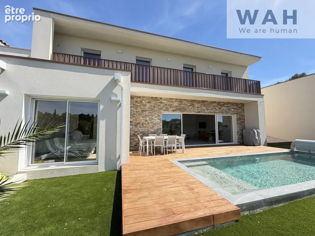 Villa  contemporaine neuve 5 pieces avec piscine et garage - 30900 nimes carreau de lanes - photo 1