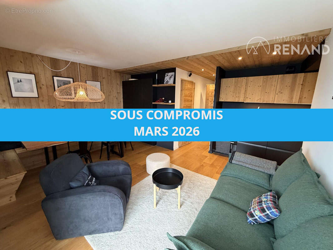 vue d'ensemble séjour  - Appartement à CLUSES