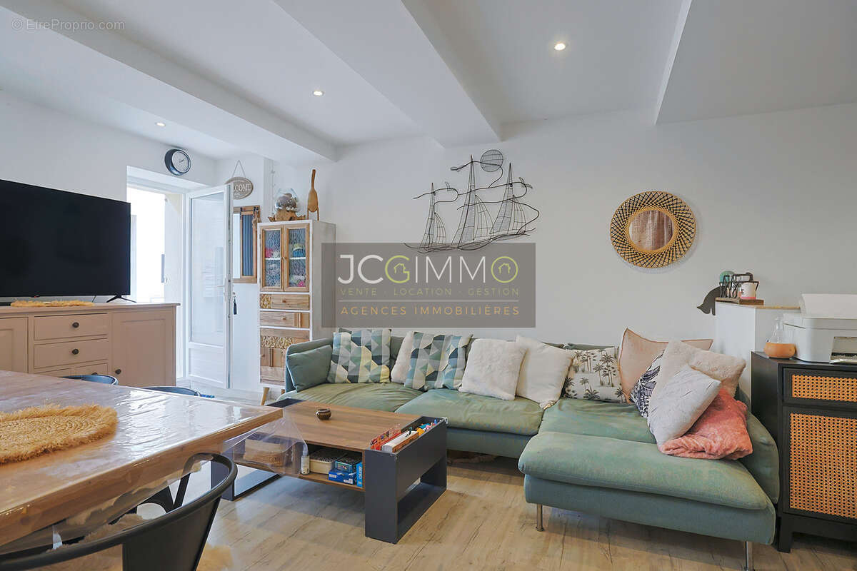 Appartement en rez-de-chaussée 52m2  (T2 + Cave) - photo 3