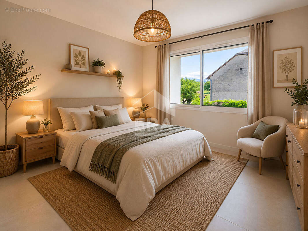 Appartement 70m² à mésigny - photo 10