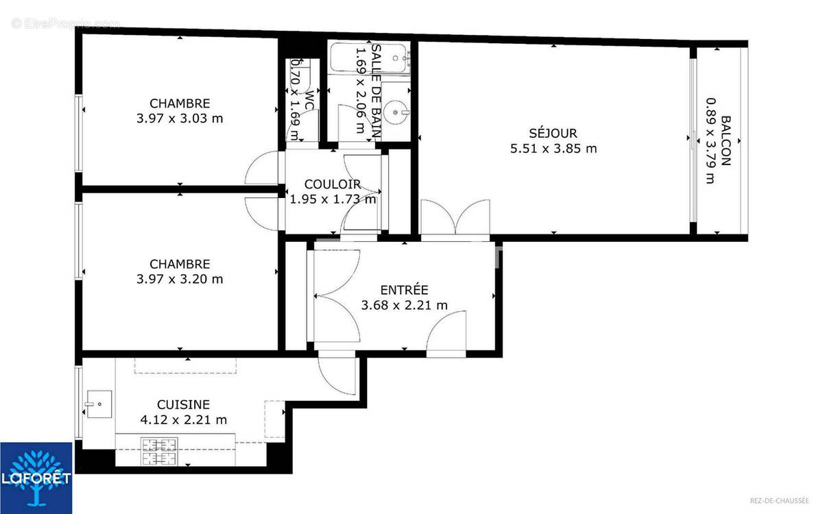 Appartement à NANTERRE