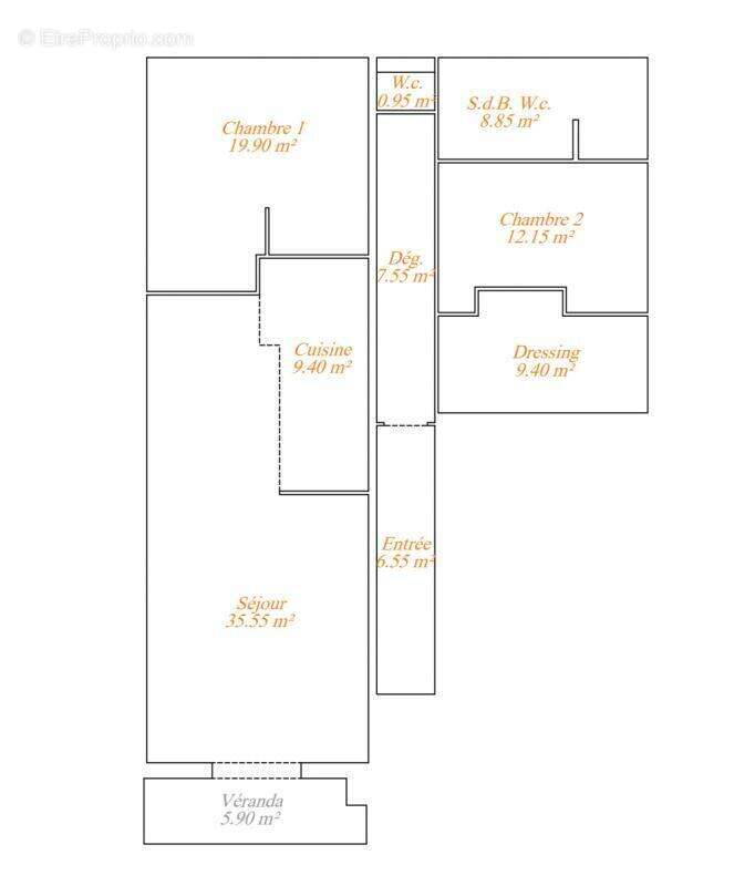 Appartement à VENCE