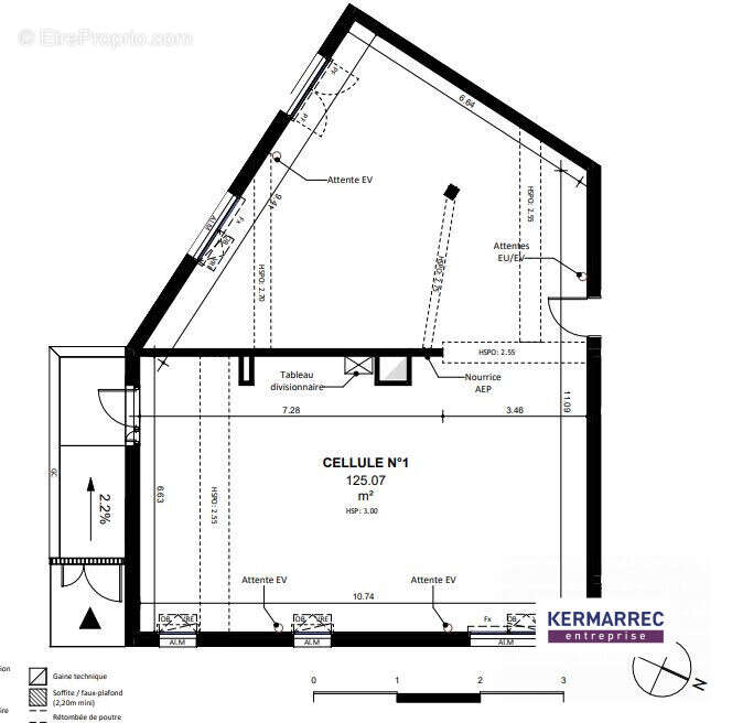 Appartement 125 m² à Rennes  - photo 3