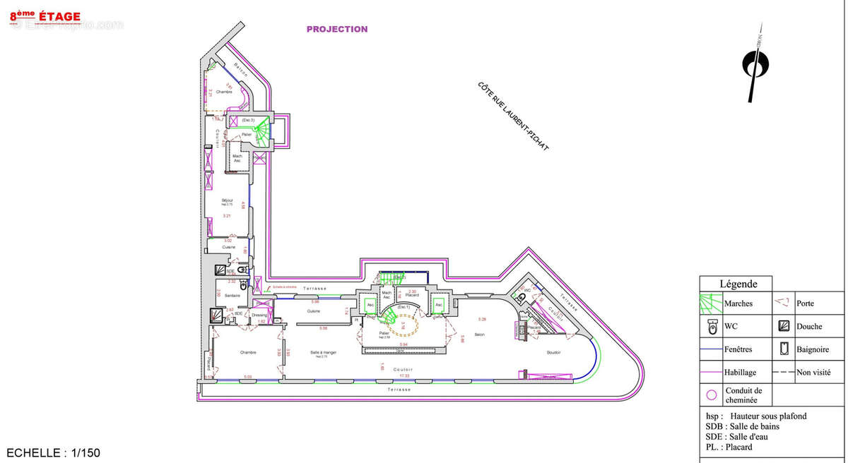 Appartement à PARIS-16E