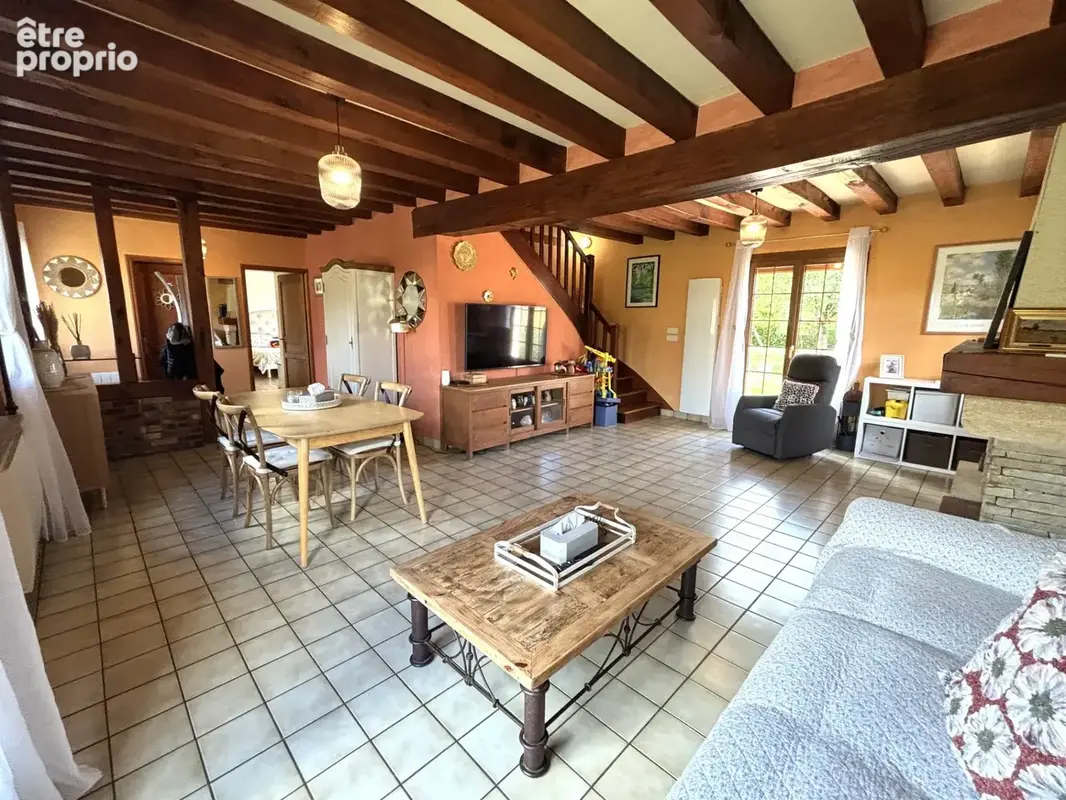 Maison 5 pièces 3 chambres, un bureau, sous sol complet, 1290 M2 de terrain, LA HEUNIERE (27) - photo 3