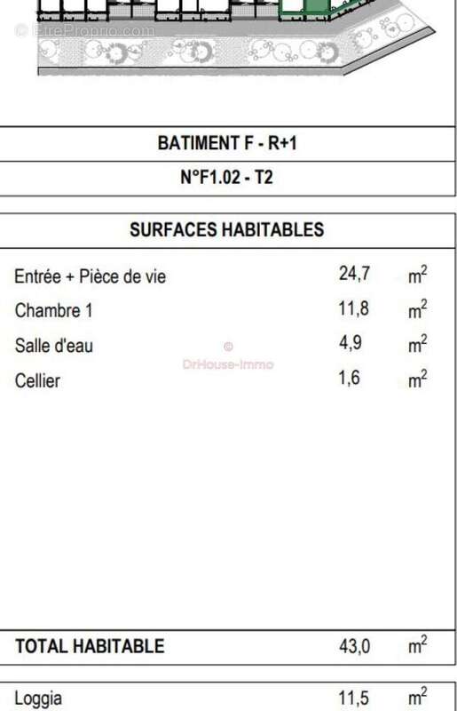 Appartement 43 m² à Bordeaux  - photo 24