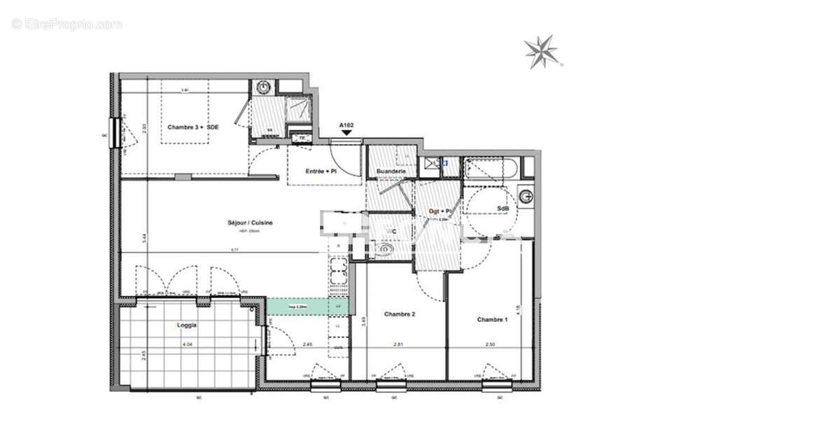 Appartement à RILLIEUX-LA-PAPE