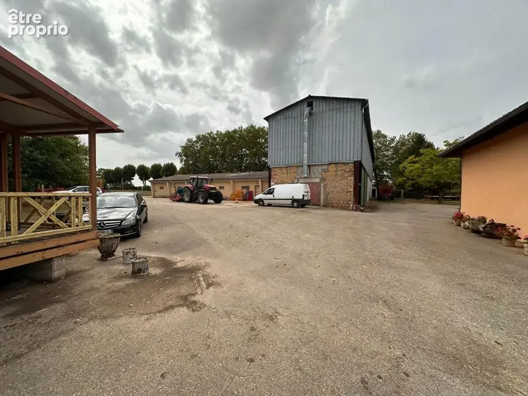**exclusivite** saint jean sur reyssouze - ferme de caractère - 8 bâtiments -  210 000 m² de terrain - maison de 148 m² - photo 4