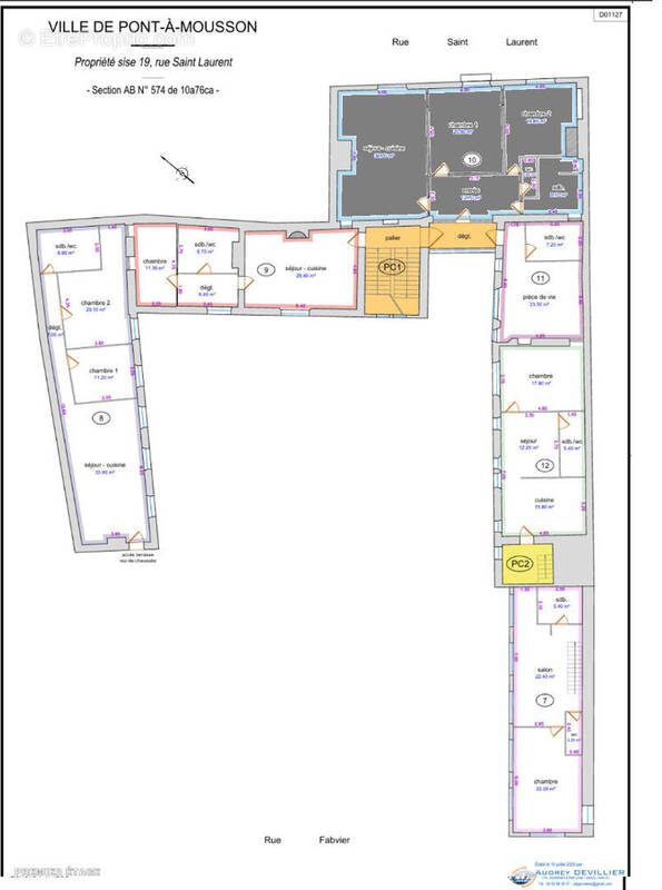 Appartement à PONT-A-MOUSSON