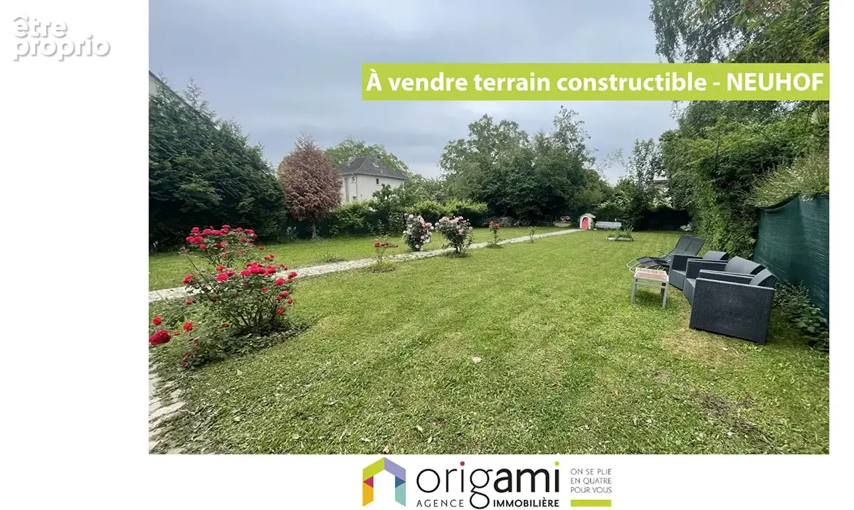 Photo Terrain à Strasbourg au prix de 158 000€
