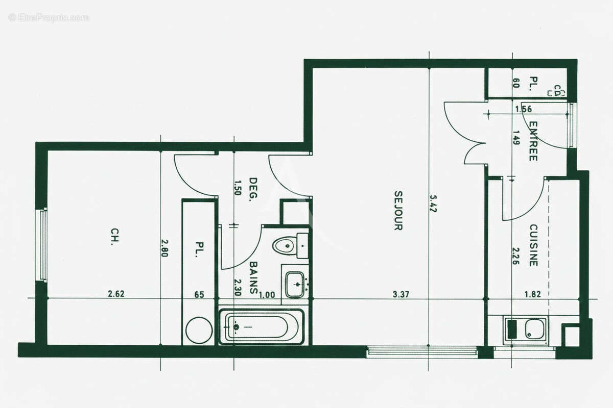 Appartement à SAINT-MAURICE