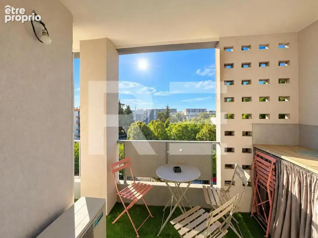 Appartement p3 55m2 avec terrasse cave et stationement a nimes secteur capouchine jean jaures - photo 7