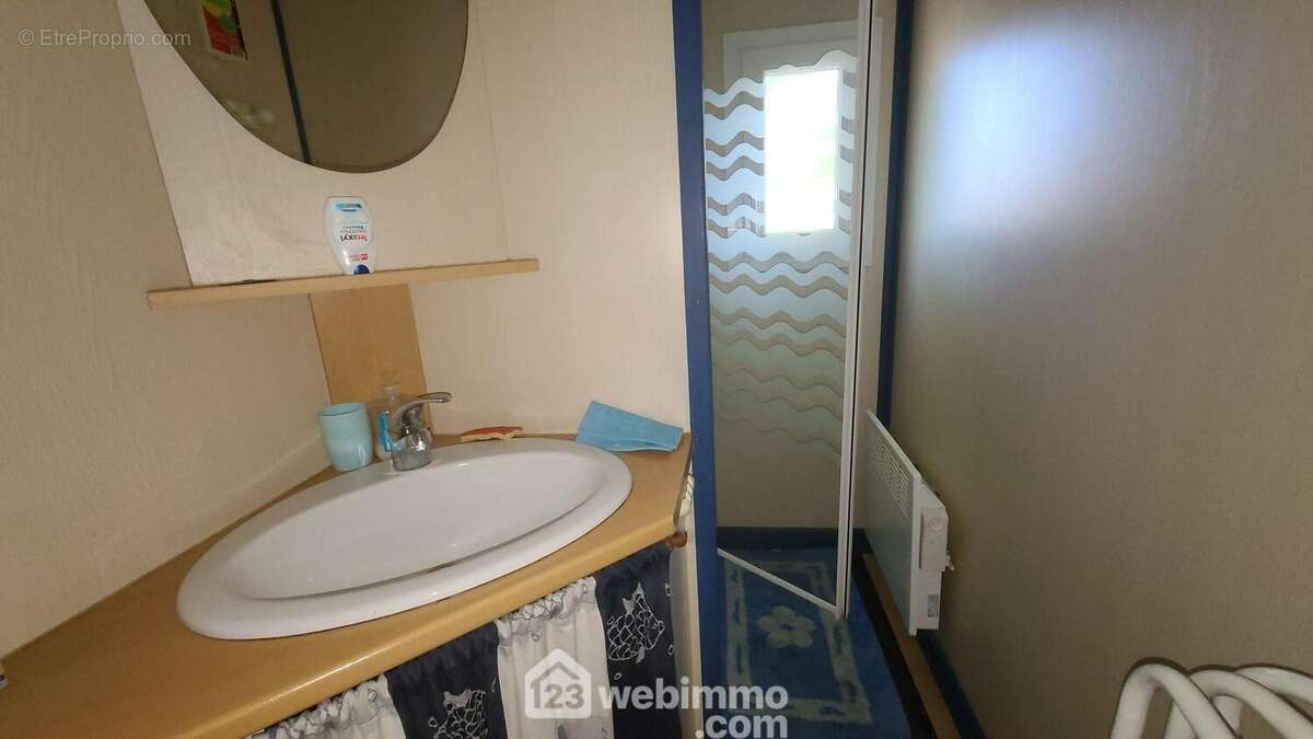 Salle d'eau et douche - Maison à TALMONT-SAINT-HILAIRE