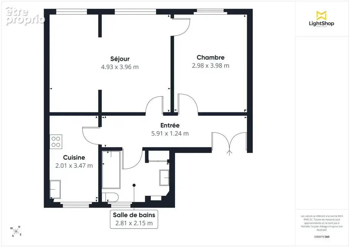 Appartement 3 pièces, 52 m² Carrez avec cave - Rue de Picpus, Paris 12e, métro Daumesnil - photo 12