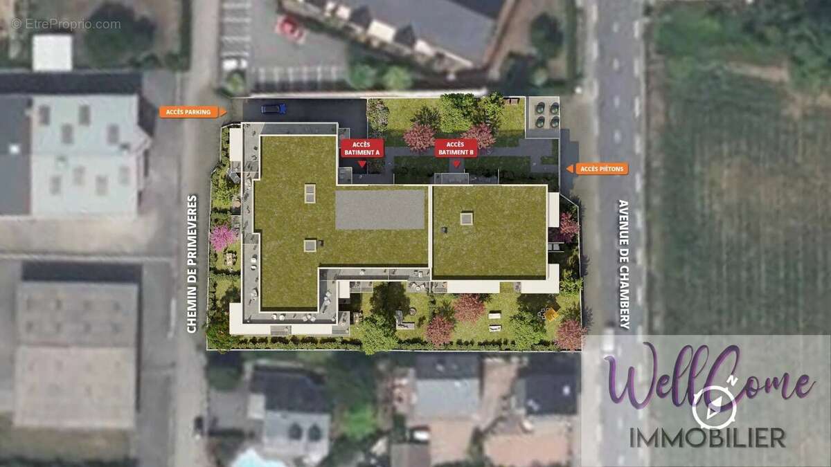 Appartement à CHALLES-LES-EAUX