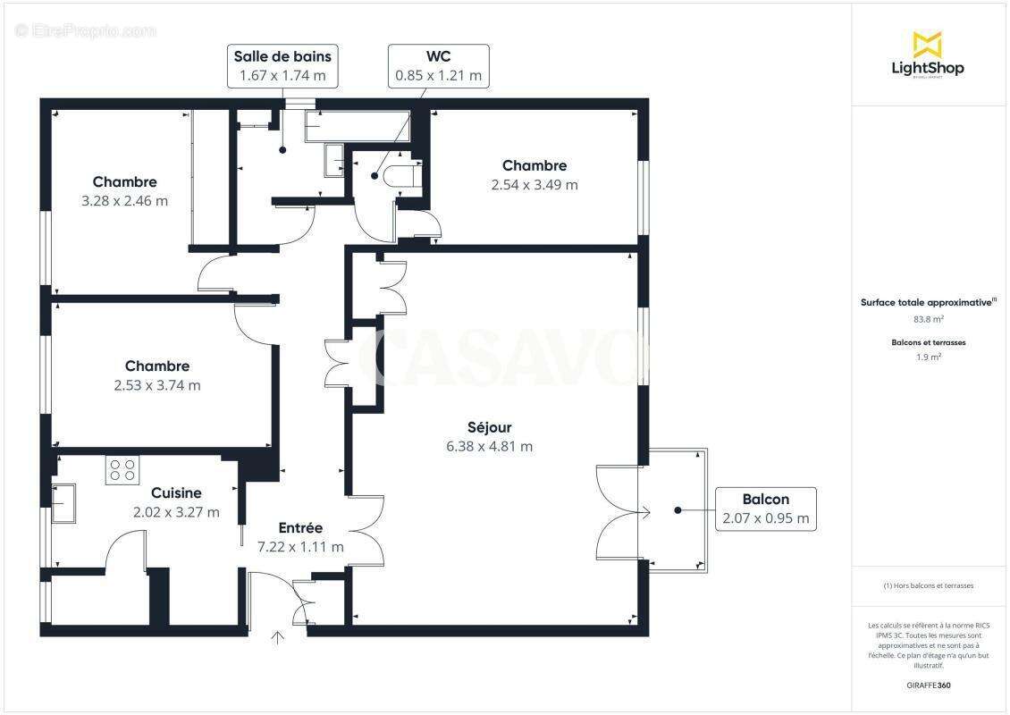 Appartement à DOMONT