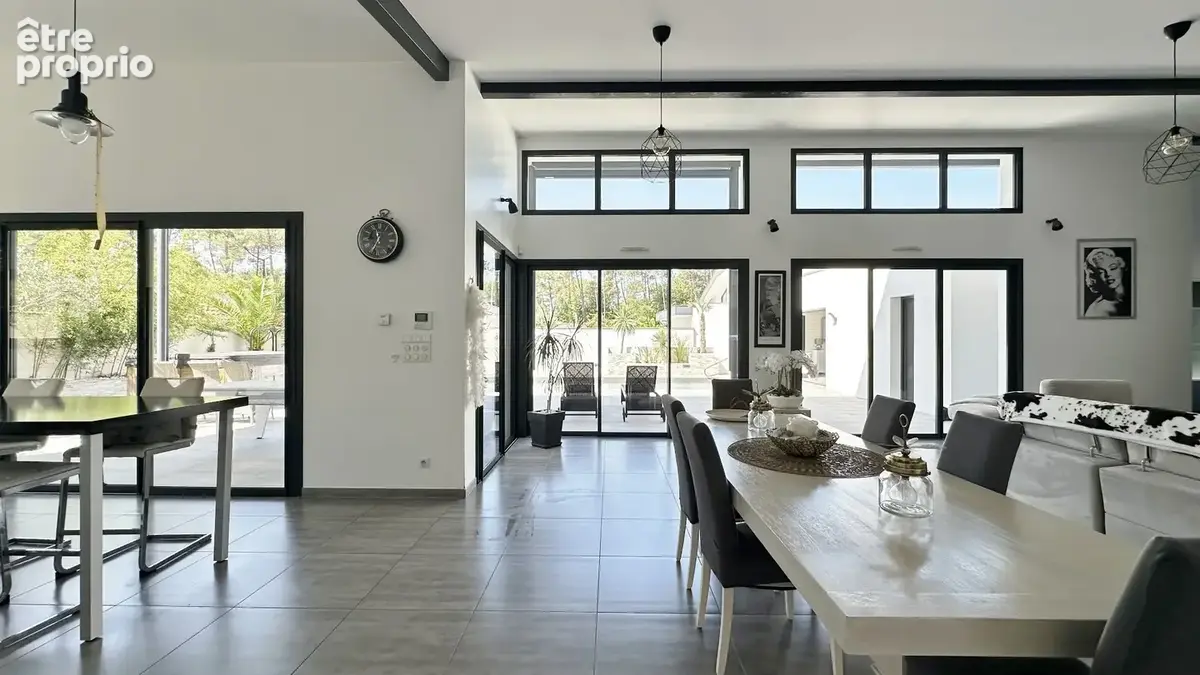 Maison d'architecte contemporaine de plain-pied à 10 minutes de capbreton et hossegor - photo 6