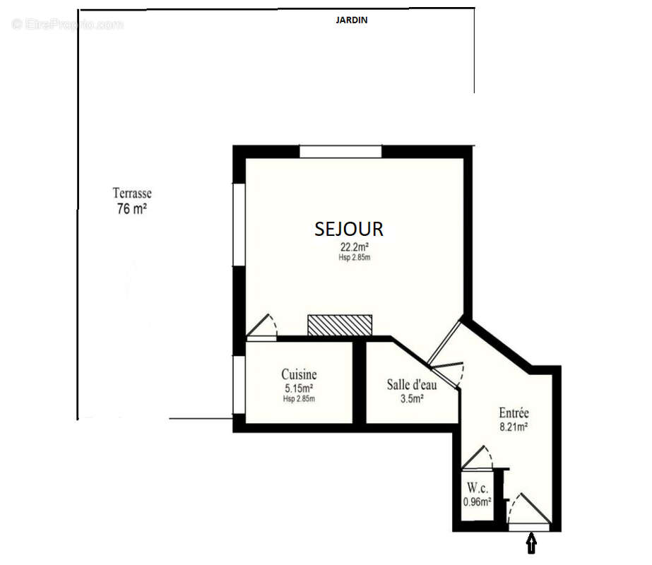 Appartement à PARIS-16E