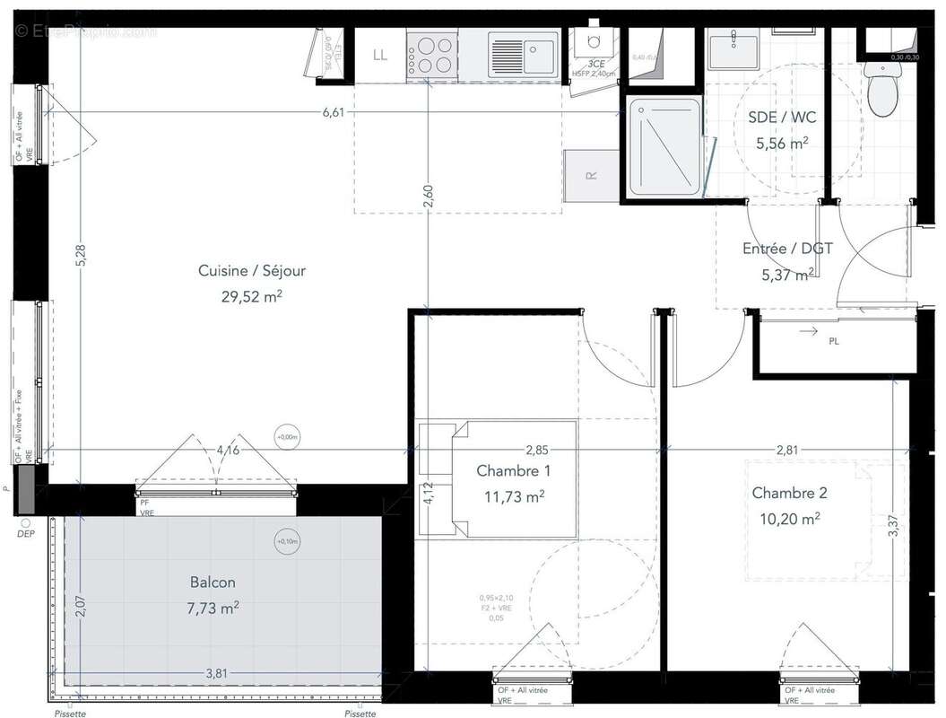 Appartement à PLOUHARNEL