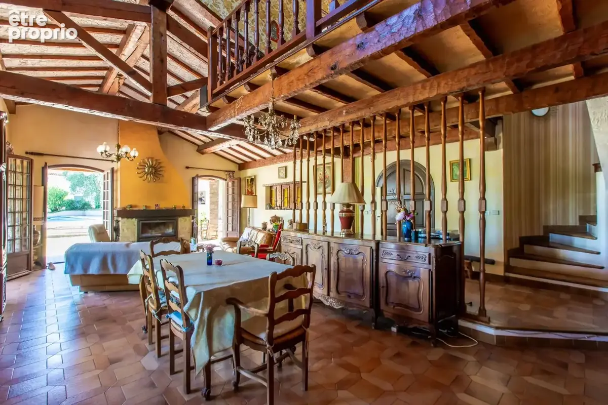 Maison provencale piscine vue baou saint jeannet - photo 5