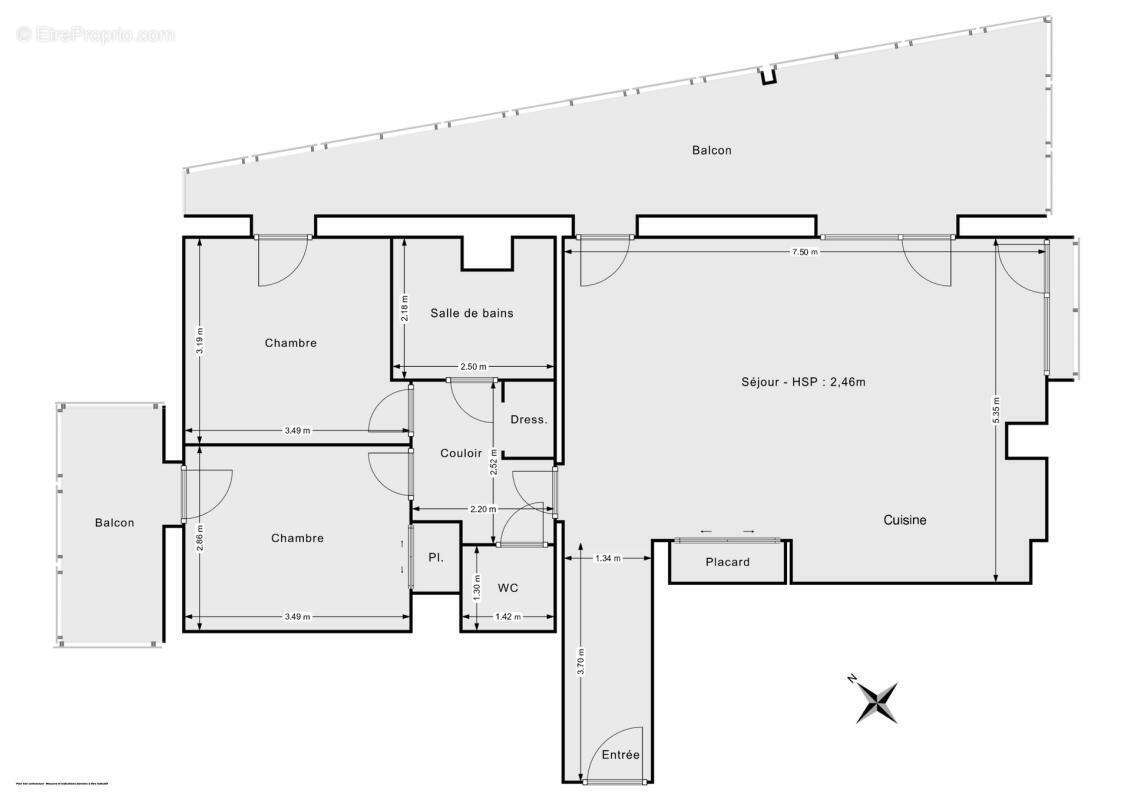 Appartement à COLOMBES