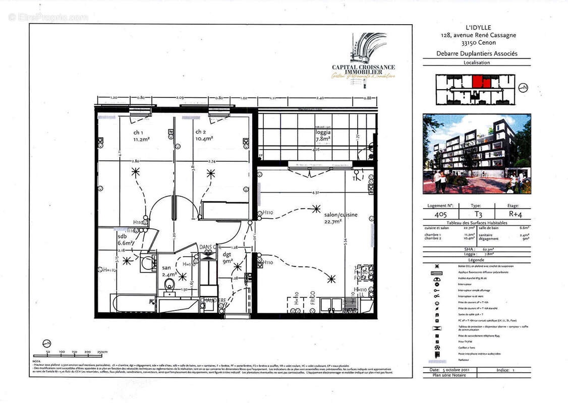 Appartement à CENON