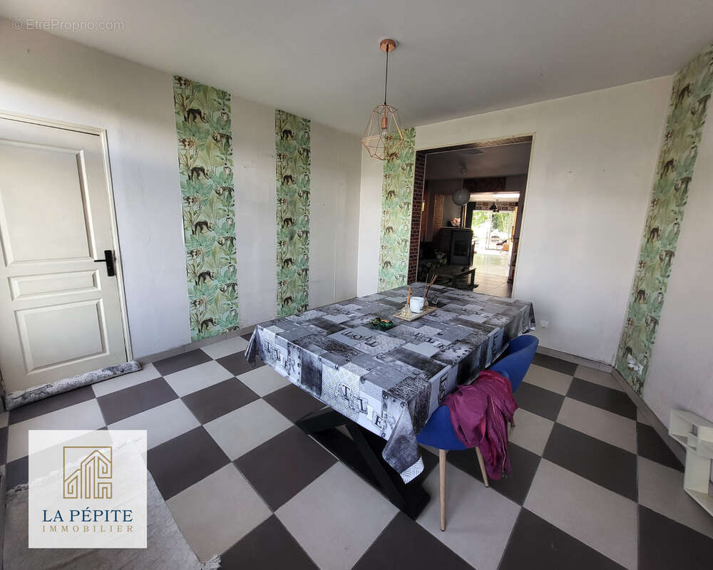 Maison de ville 114 m2 - 2 chambres - 2 bureaux - terrasse et jardin - aulnoye-aymeries - photo 3