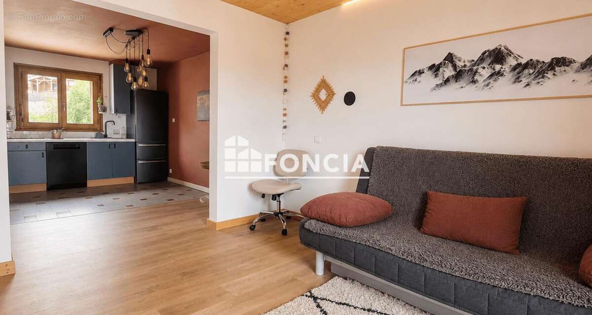 Appartement T4 avec 3 chambres au centre de Saint-Jean-de-Sixt - photo 2
