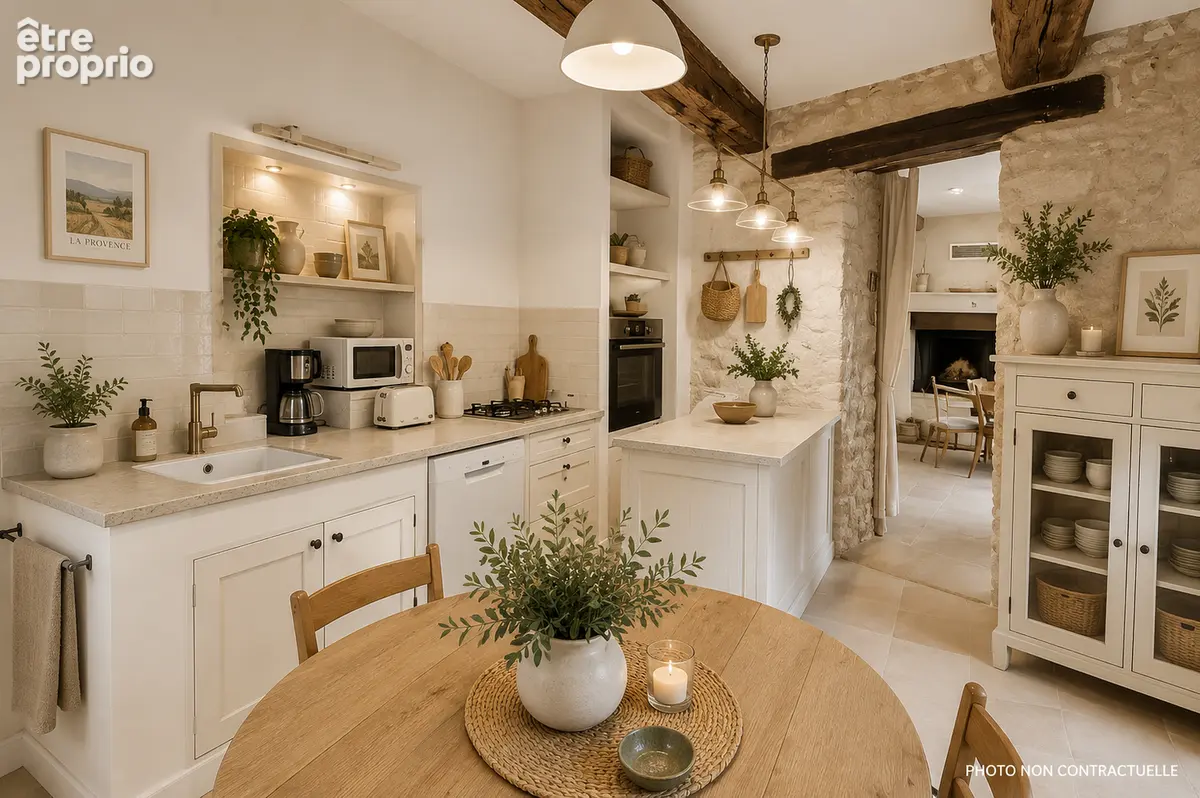 Maison de charme de 230 m2 avec extérieurs au coeur du Barroux - photo 2