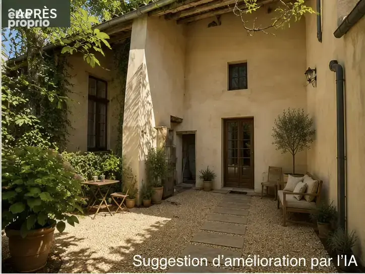 Maison de village de caractère avec cour, terrasse et dépendance, à rénover entièrement - photo 2