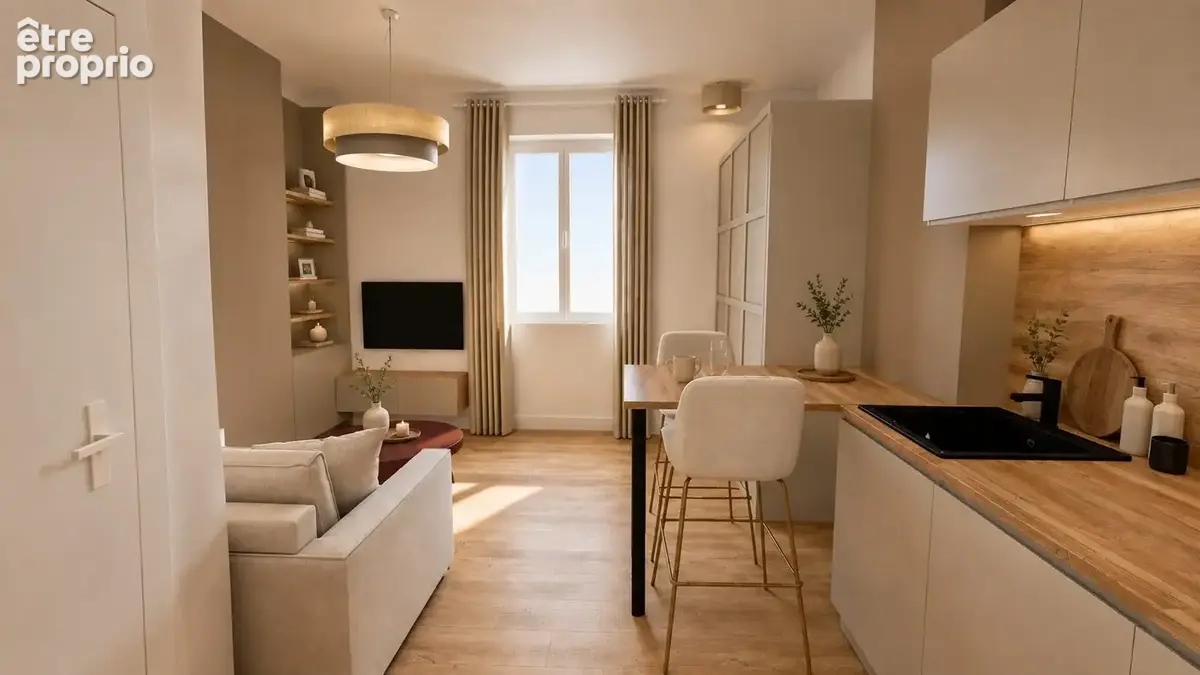 Appartement 1 pièce 20 m² à vendre à Oullins (69600) - photo 8